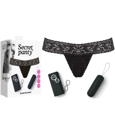 Stimulateur Clitoris Secret Panty Culotte Vibrante Sextoys