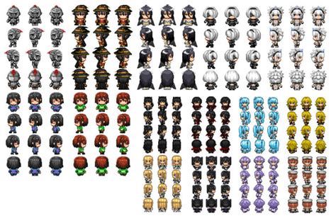 Create Rpg Maker Styled Sprites By Archinversion