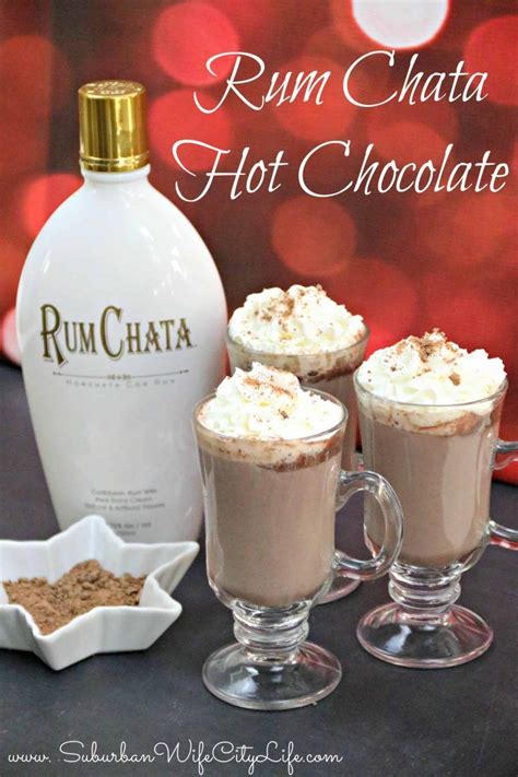 If you love rum chata or bailey's, you're gonna love this spiked white hot chocolate recipe! Rum Chata Hot Chocolate | Recipe | Hot alcoholic drinks ...