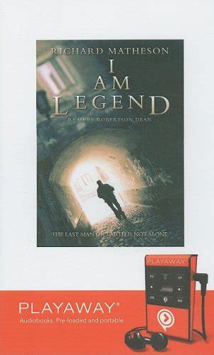 I Am Legend The Last Man On Earth Is Not Alone Matheson Richard