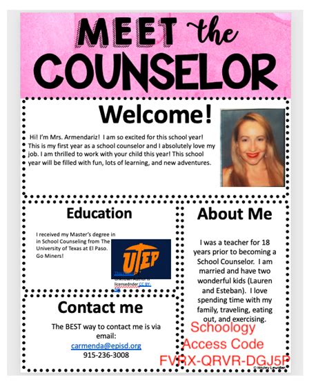 Guidance And Counseling Meet Your Counselor