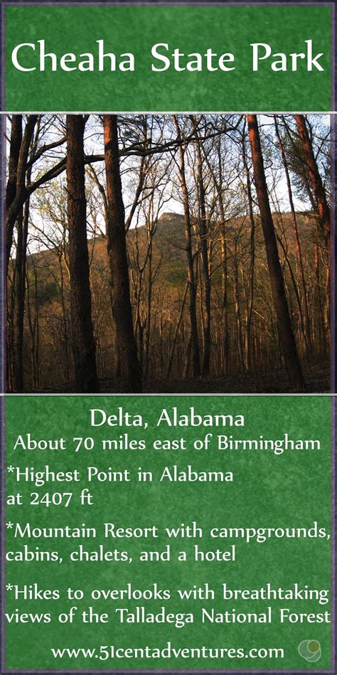 Cheaha Mountain State Park Alabama