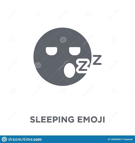 Sleeping Emoji Icon From Emoji Collection Stock Vector Illustration