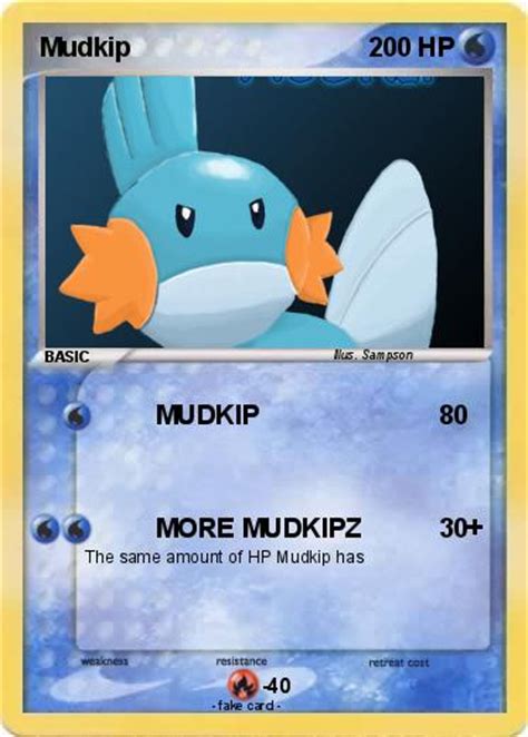 Pokémon Mudkip 151 151 Mudkip My Pokemon Card