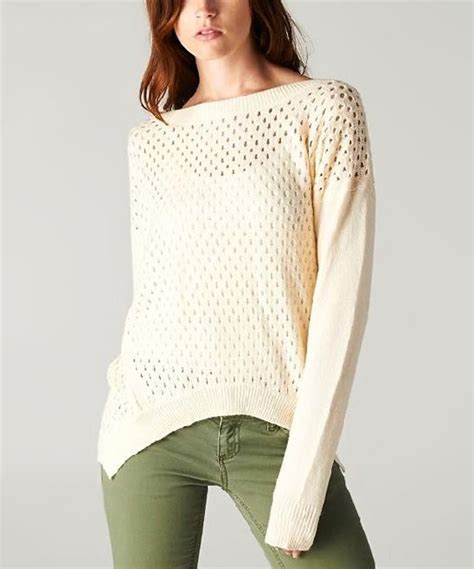 Butter Open Knit Sidetail Sweater Zulily Boho Fashion Fashion