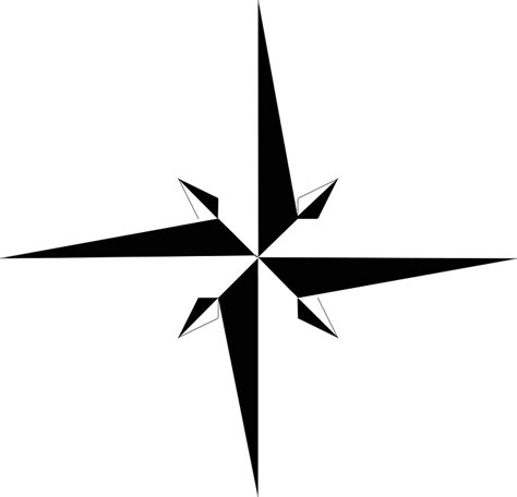 Compass Rose North · Free Vector Graphic On Pixabay