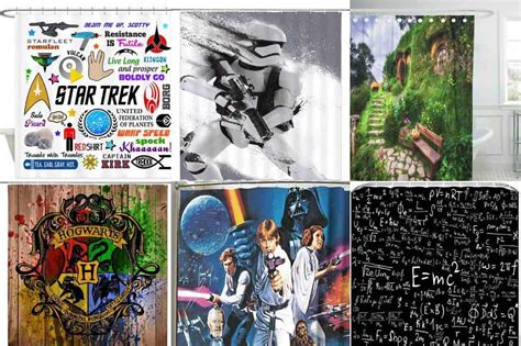 15 Geeky Shower Curtains For Science and Sci-Fi & Fantasy ... After all, geeky bathroom decor choices are quite limited.