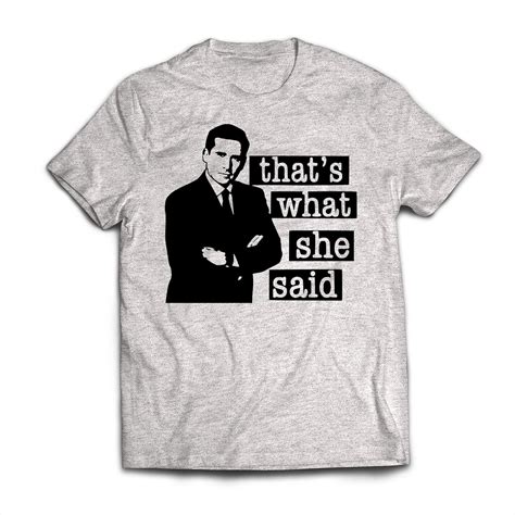 Top 10 The Office Tshirt Thats What She Said Home Previews