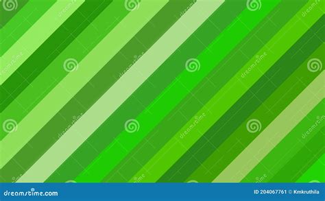 Green Diagonal Stripes Background Vector Image Stock Illustration