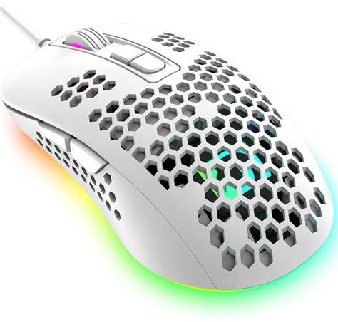 Buy Ultralight Wired Gaming Mouse Lightweight Honeycomb Shell 4 Rgb