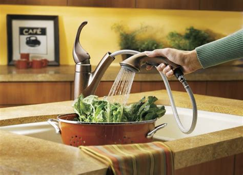 Moen kitchen faucets are the preferred choice of every type of family. Moen 7545ORB Camerist Single-Handle Pullout Kitchen Faucet ...