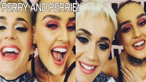 When Perrie Met Perry Little Mix Star S Dream Meeting With Her Namesake Katy Mirror Online