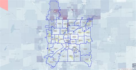 Map Of All Zip Codes In Indianapolis Indiana