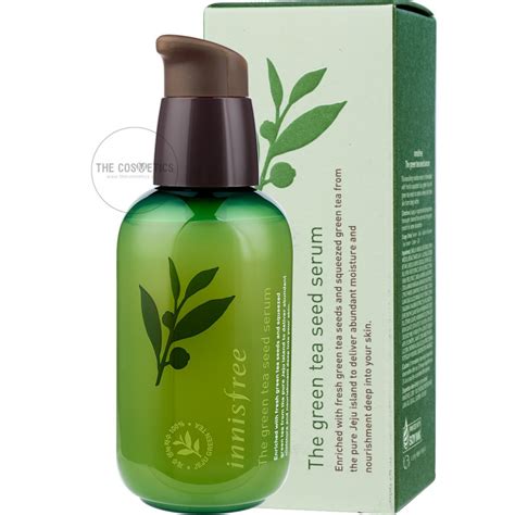 Prickly pear extract, orchid extract, cocoa extract volume wise, the innisfree green tea seed serum comes in an 80 ml bottle at a very affordable price. THE COSMETICS : Innisfree The Green Tea Seed Serum 80ml ...