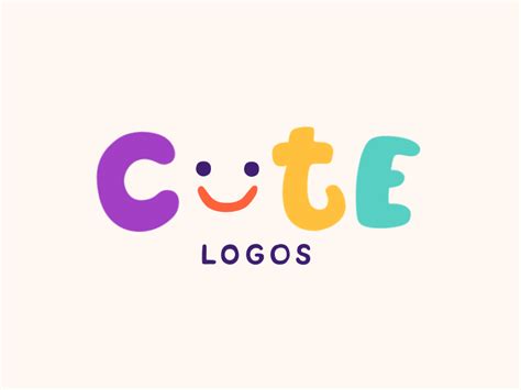 Cute Logos By Alexa Erkaeva In 2020 Kids Branding Design Cute Logo