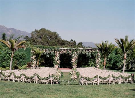 Romantic Garden Wedding In Montecito By Merryl Brown Events Romantic