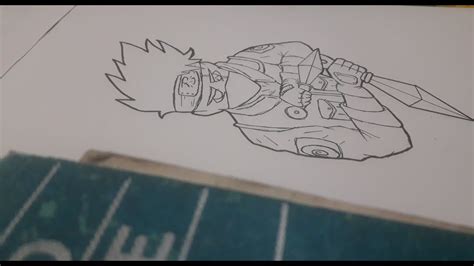 Kakashi Hatakedraw 3 Naruto Shippuden Youtube