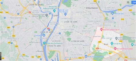 Où se trouve Bron? Où se situe Bron (Code postal 69500) | Où se trouve