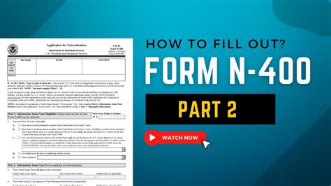 Form N Application For Naturalization How To Fill Out