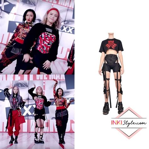 K Pop Fashion Outfits From Mamamoos Hip Mv Inkistyle Kpop