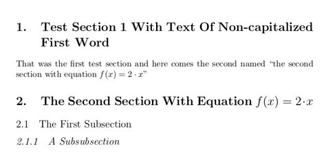Solved Formatting Titlessectionssubsections In 9to5science