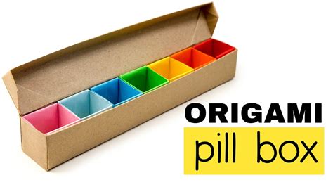 สอนพับกล่องกระดาษง่ายๆ มีฝาปิด 3 Origami Box 3 Plaubon วิธี พับ