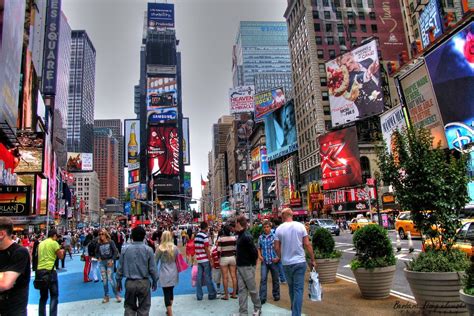 Times Square Manhattan New York Usa Basikkl Flickr