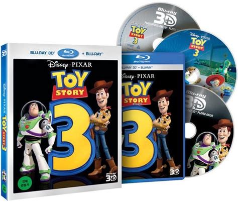 Yesasia Toy Story 3 Blu Ray 3 Disc 2d 3d Combo Limited