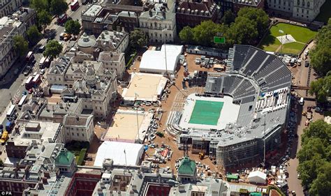 Olympic Security Londons Green Space Transformed By Anti Aircraft