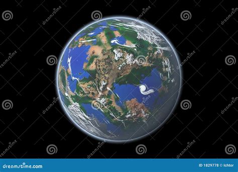 Earth Like Planet Royalty Free Stock Photos Image 1829778