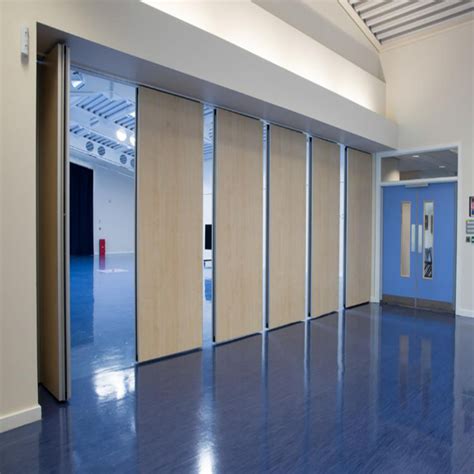 Accordion Office Fabric Demountable Folding Partition Walls Sound Proof Room Partitions