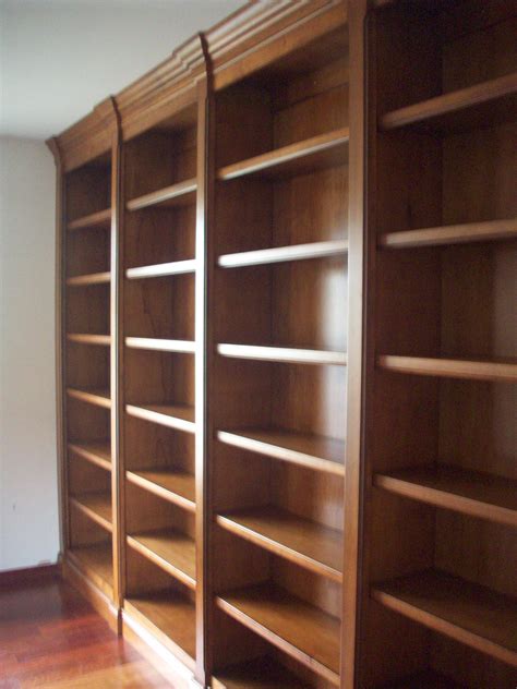This durable bookcase comes with a locking bottom compartment to securely store valuables such as important documents, your laptop, camera, and more. BOOKCASES :C A Custom Woodworking Inc