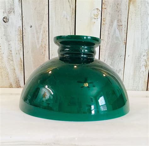 Replacement Globe Glass Lamp Shade Hurricane Lamp Shade Green Etsy