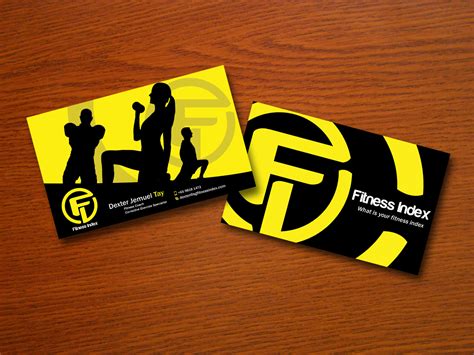 In this article we profile the personal training templates that are most useful in each area of a personal training business. Modern, Upmarket Business Card Design for Fitness Index by ...