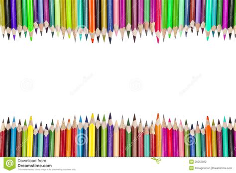 Border Crayons Stock Photography - Image: 26052022