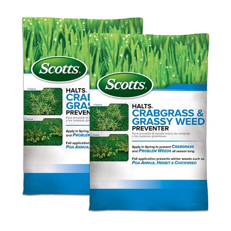 Scotts Turf Builder 2 Pack 5000 Sq Ft Pre Emergent Crabgrass Control In