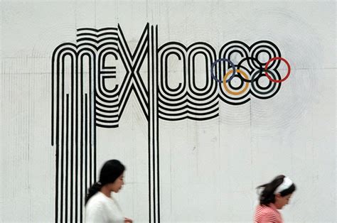 arqueología del futuro 1968 mexico 68 olympic stadium [lance wyman] hipergrÁfica logo tecture