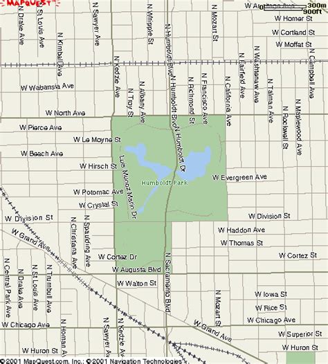 Humboldt Park Chicago Map