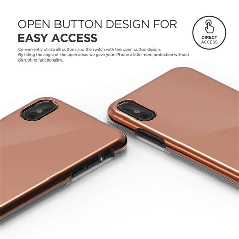 Slim Fit 2 For Iphone X Rose Gold Elago Slg Design