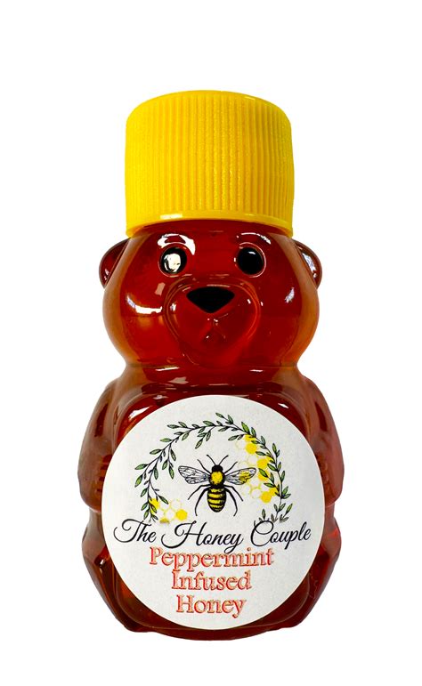 Peppermint Infused Raw Local Honey By The Honey Couple Mr Bee Honey