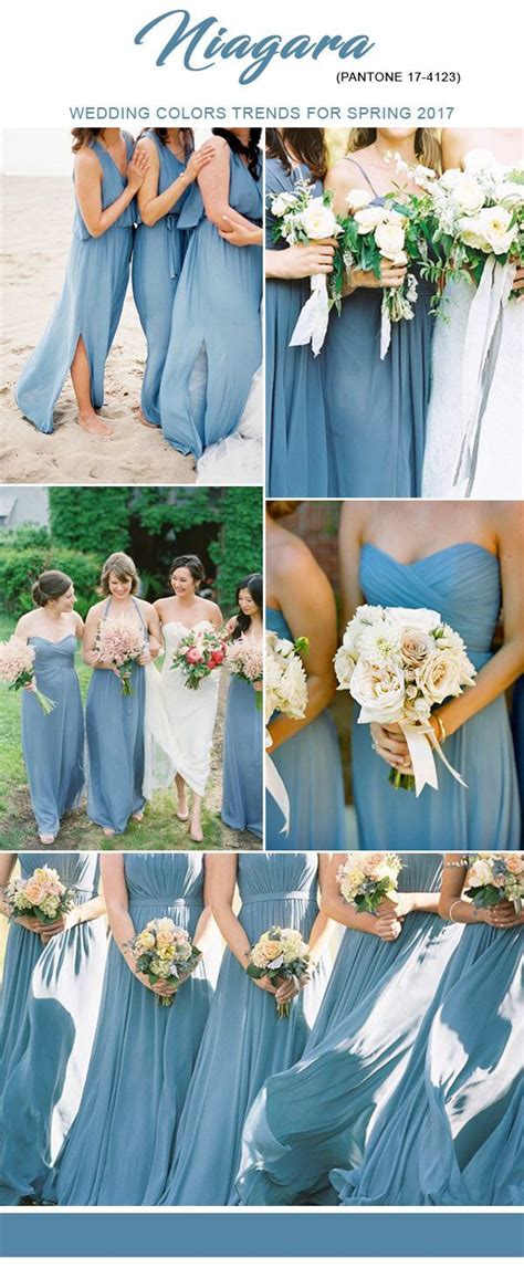Top 10 Bridesmaid Dresses Colors For Spring 2017 Inspired