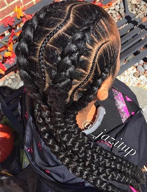 @afrohairarchive (modified by author) source: 20 Best African American Braided Hairstyles for Women 2017 ...
