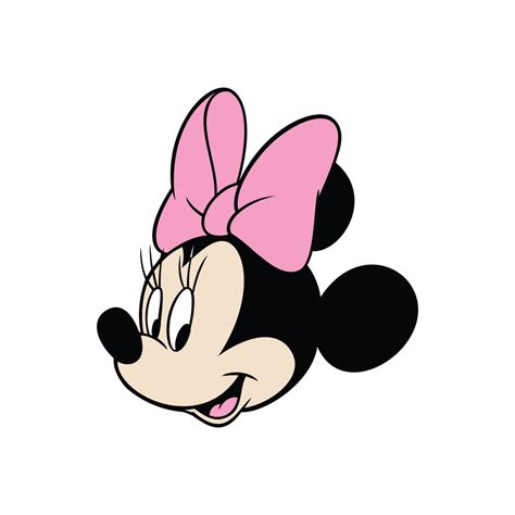Light Pink Minnie Mouse Head