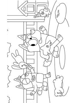 kids  funcom  coloring pages  bluey