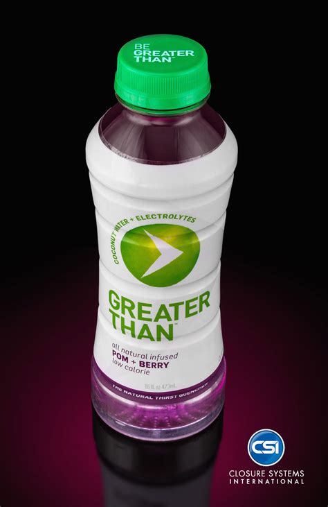 We recommend drinking when thirsty, and definitely post work out. Greater Than, an all-natural, thirst quenching beverage ...