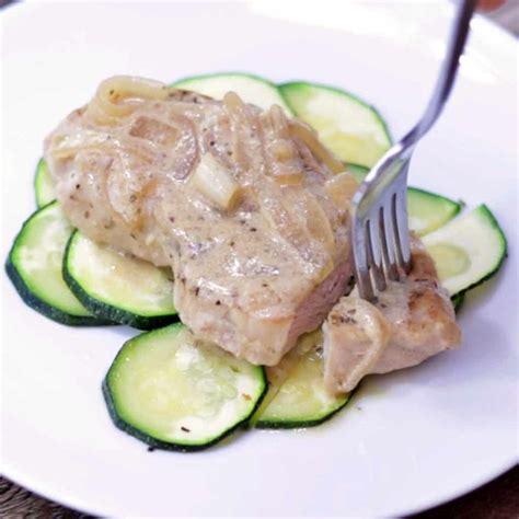 Pork loin boneless center cut chops thin sliced by kroger. Keto Smothered Pork Chop Recipe | Keto Daily