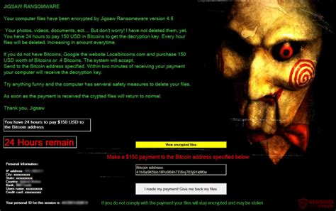 Jigsaw Ransomware Remove And Restore Your Data