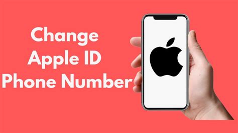 How To Change Apple Id Phone Number Youtube