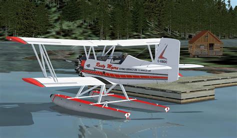 Grumman G 164 Agcat B600 On Floats For Fsx