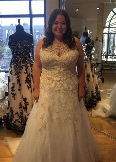 sleeveless beaded plus size wedding gown darius dresses